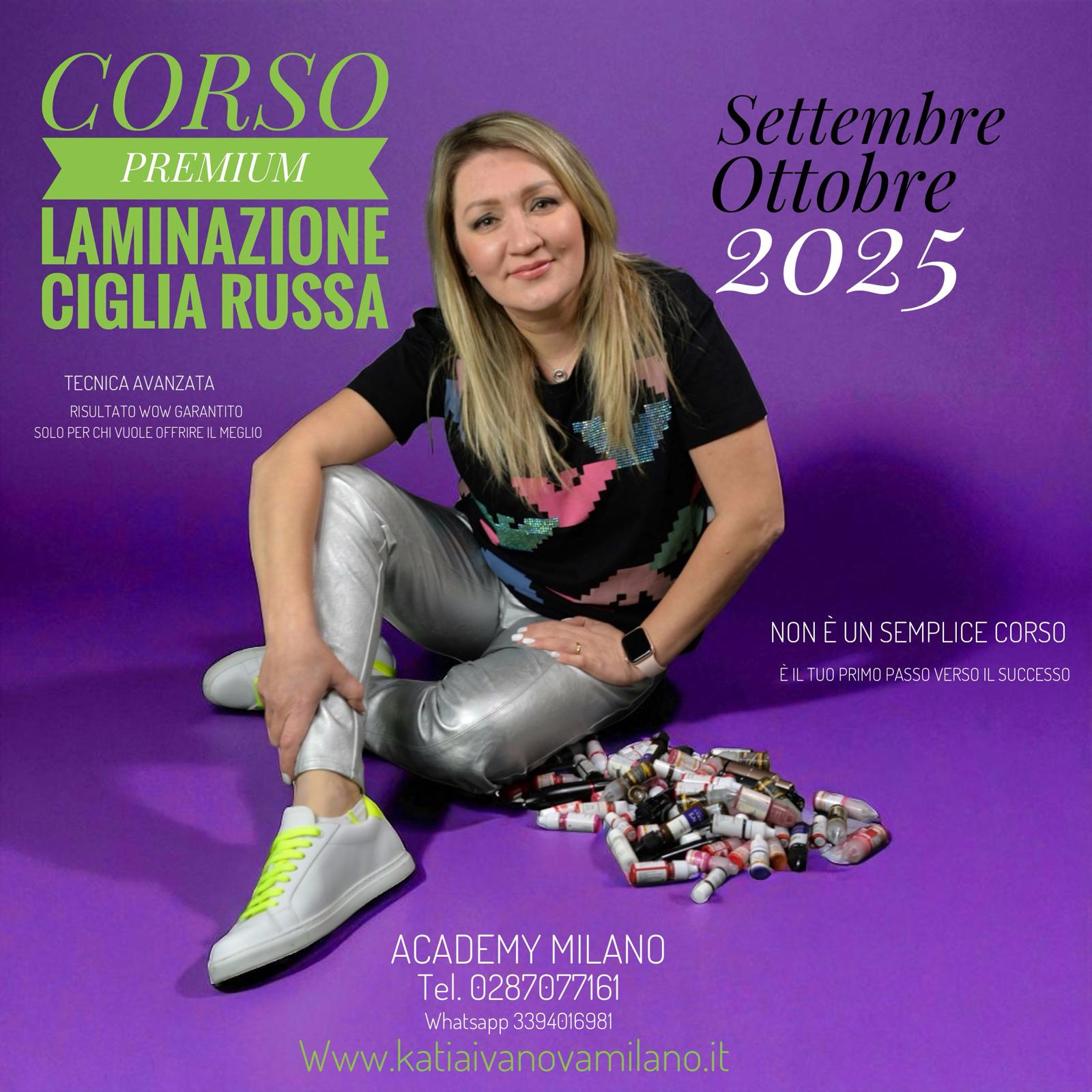 Corso Laminazione delle Ciglia russa